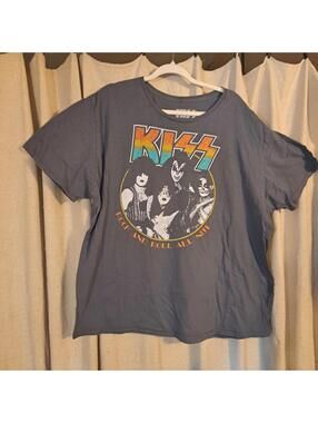 KISS Rock and Roll All Nite Graphic T-Shirt 3XL